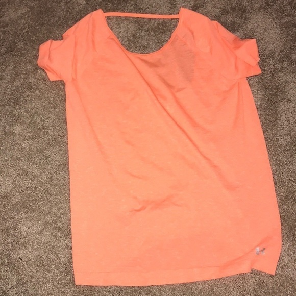 Under Armour Active Open Back Tee - Picture 1 of 5